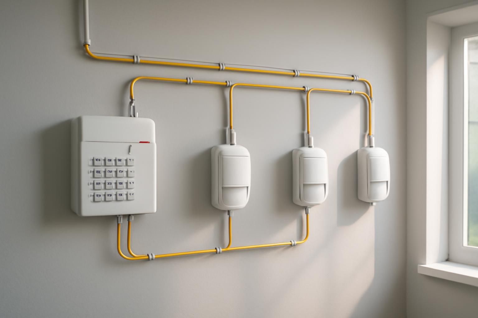 découvrez comment réaliser le branchement d'une alarme avec 3 détecteurs en câblage parallèle pour une installation efficace et sécurisée.