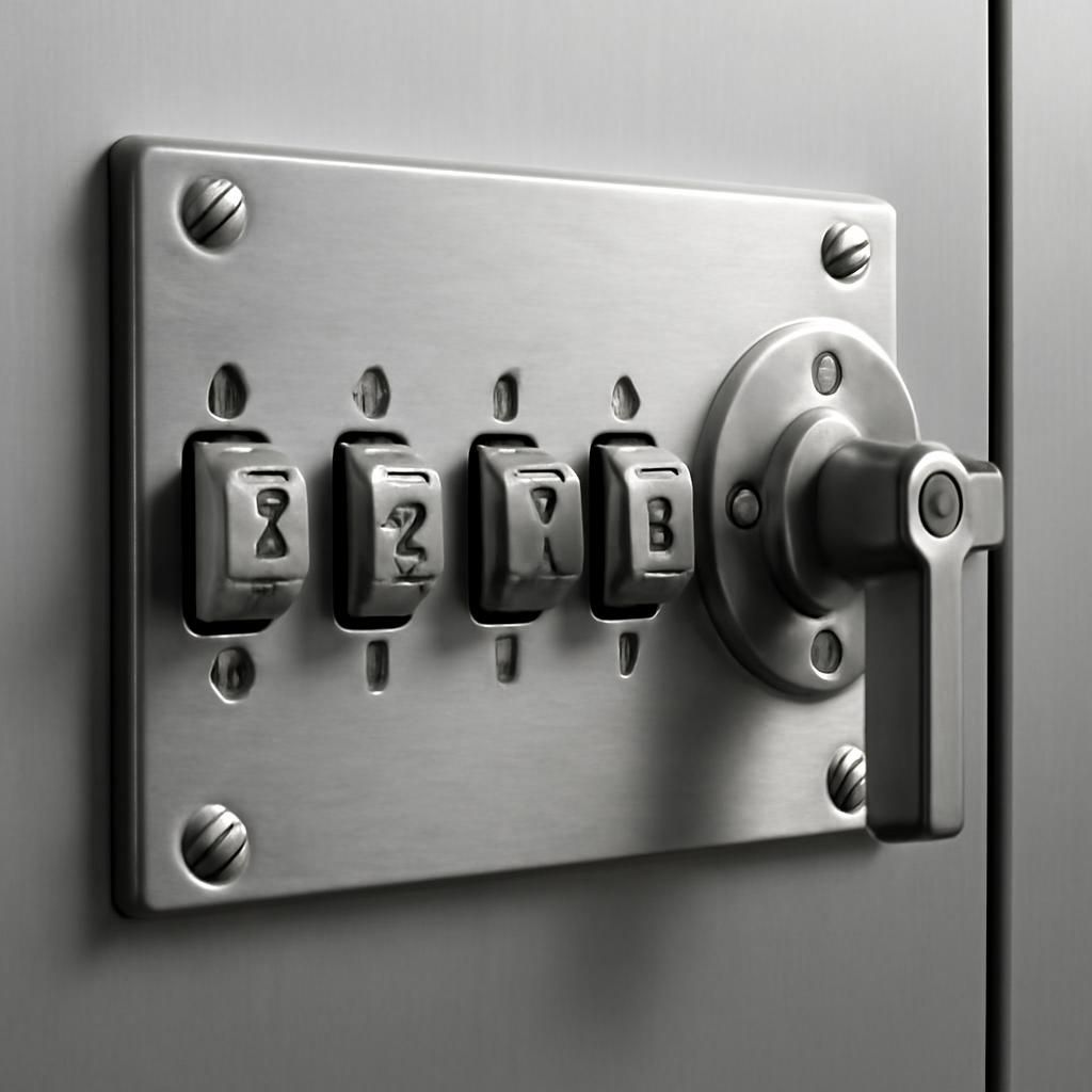 découvrez le fonctionnement d'un digicode mécanique sans électricité et comprenez ses mécanismes simples et efficaces pour sécuriser un accès sans besoin d'alimentation électrique.